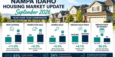Nampa Idaho Housing Market Update: September 2026