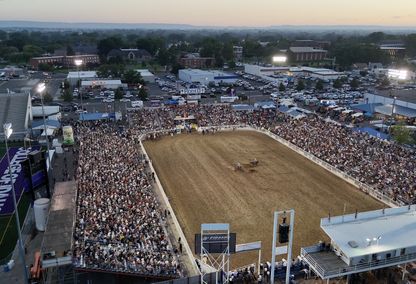 Caldwell Night Rodeo at the Canyon County Fairgrounds in Caldwell Idaho