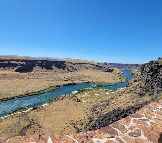 Kuna Idaho real estate near the Snake River canyon and Dedication Point overlook